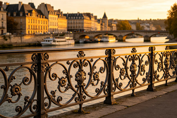 Ornamental River Railing