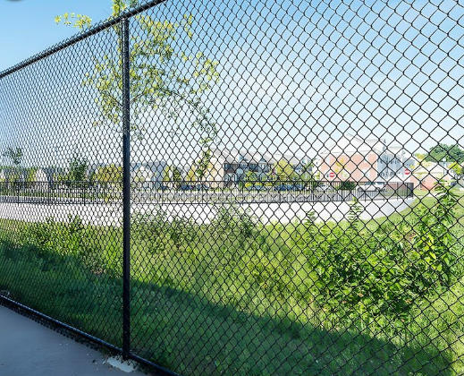 Continuous Woven Diamond Grid Enclosures with Secure Edge Salvage Systems for Industrial Boundaries